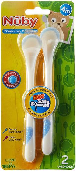 Imagem de Kit Colheres Termossensível Nuby