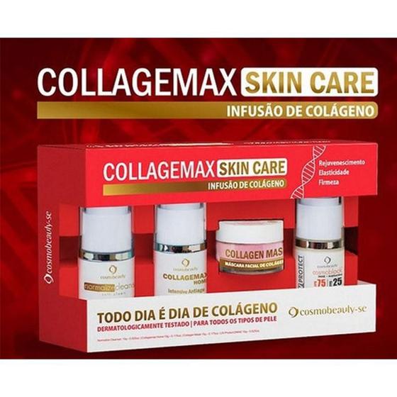 Imagem de Kit Collagemax Skin Care Infusão Colágeno Cosmobeauty