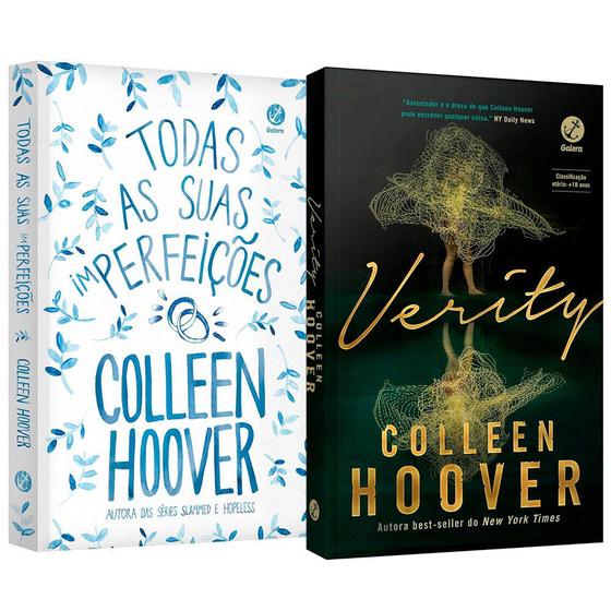 Imagem de Kit colleen hoover: verity - vol. -1 + todas as suas (im)perfeicoes.