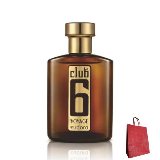 Kit Colônia Club 6 Voyage 95ml + Sacola - Eudora Menor preço em Kit Colônia Club 6 Voyage 95ml + Sacola - Eudora