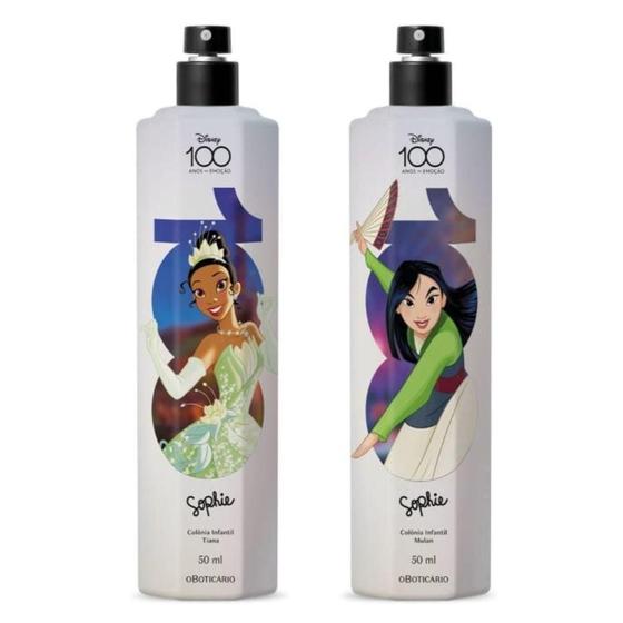 Imagem de Kit Colônia Infantil Sophie Disney100 2X50Ml - Boticario