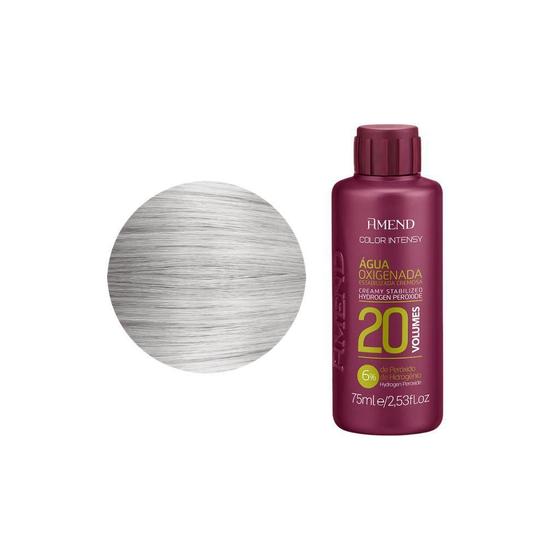 Imagem de Kit Coloração Amend Color Intensy 12.11+Água Oxigenaa 20Vol