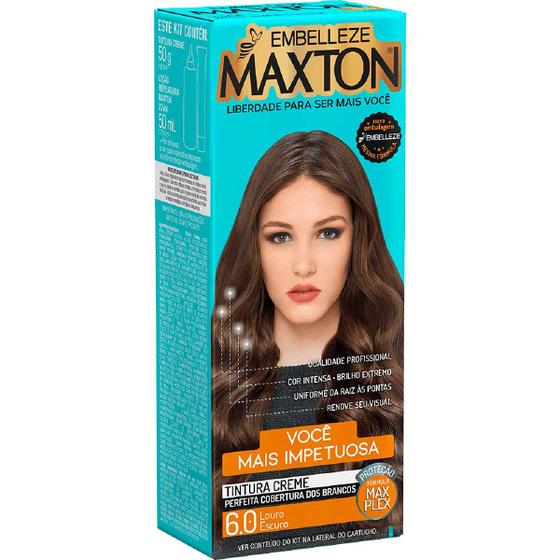 Kit Coloração Maxton 1 Unidade - Embelleze - Tinta de Cabelo - Magazine ...