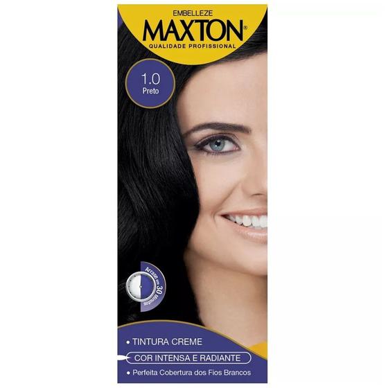 Imagem de Kit Coloração Maxton Preto 1.0 1 Unidade