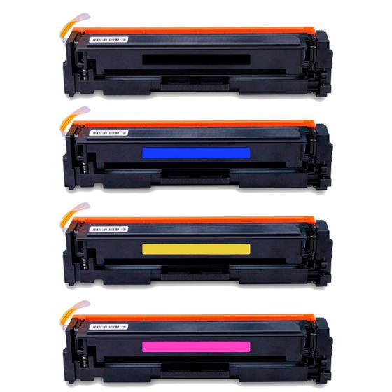 Imagem de Kit Colorido Toner Compatível CF500A 501A 502A 503A para M281nw M281fdn M281fdw M254dn