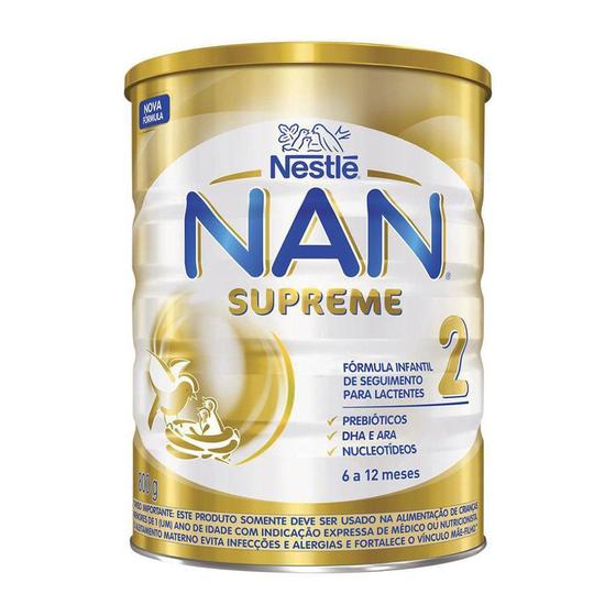 Imagem de Kit Com 02 Latas - Nan Supreme 2 - 800G Cada