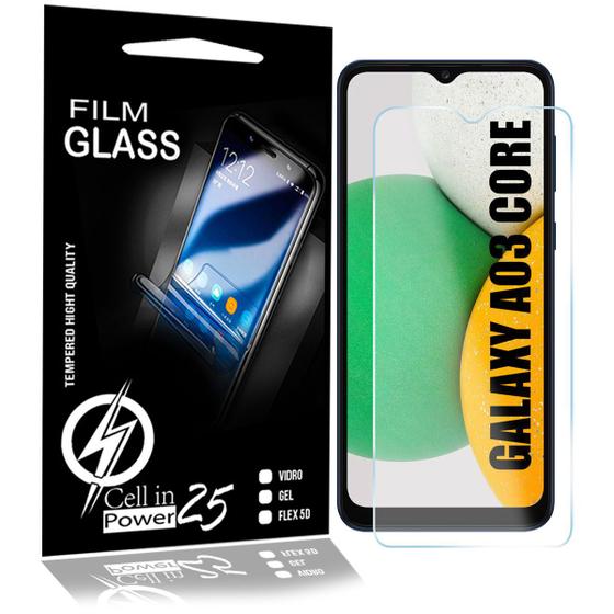 Imagem de Kit Com 02 Películas De Vidro Galaxy A03 Core A032 6.5 - Cell In Power25