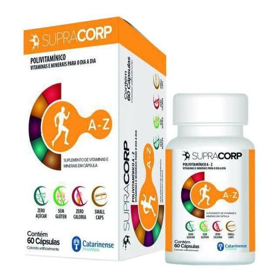 Imagem de Kit Com 02 - Polivitamínico Supracorp A - Z Com 60 Cápsulas