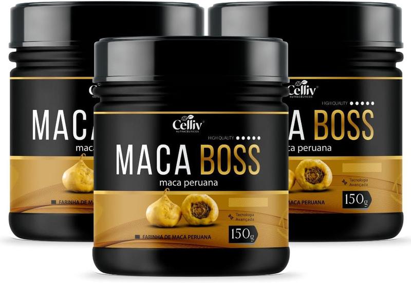 Imagem de Kit Com 03 - Maca Peruan@ Boss 150G Celliv