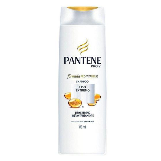 Imagem de Kit Com 03 - Shampoo Pantene - Liso Extremo - 175Ml Cada