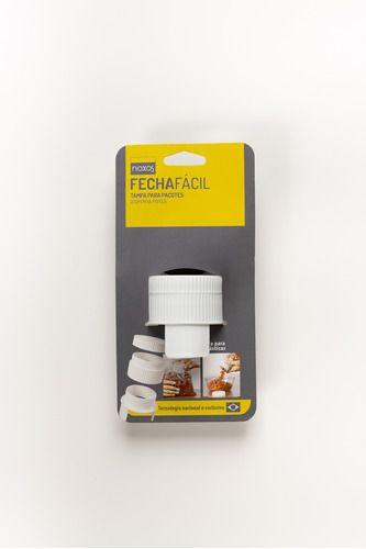 Imagem de Kit Com 03 Tampas Fecha Saco Embalagens Plásticas Pacotes