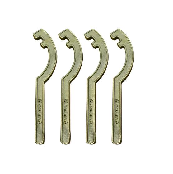 Imagem de Kit Com 04 Chave Storz Em Latão Dupla 1.1/2 X 2.1/2 Hidrante
