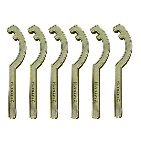 Imagem de Kit Com 06 Chave Storz Em Latão Dupla 1.1/2 X 2.1/2 Hidrante