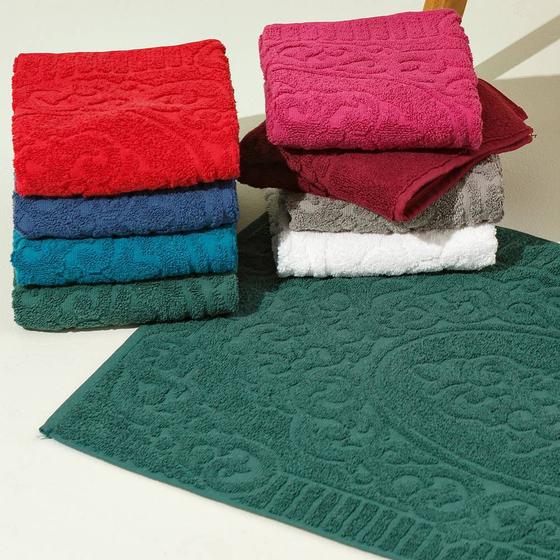 Kit Com 06 Tapetes / Toalha Piso Para Banheiro - Gaia - 45x75 cm - LMpeter Menor preço em Kit Com 06 Tapetes / Toalha Piso Para Banheiro - Gaia - 45x75 cm - LMpeter