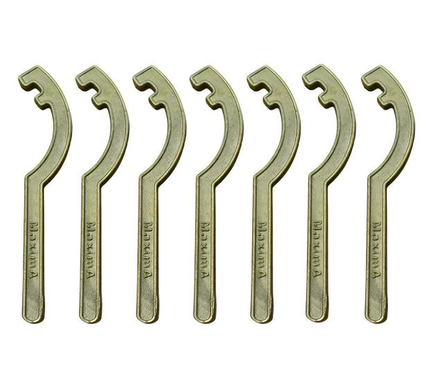 Imagem de Kit Com 07 Chave Storz Em Latão Dupla 1.1/2 X 2.1/2 Hidrante