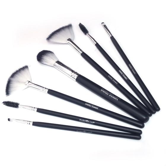 Imagem de Kit com 07 Pincéis para Maquiagem Macrilan - MAQ10127