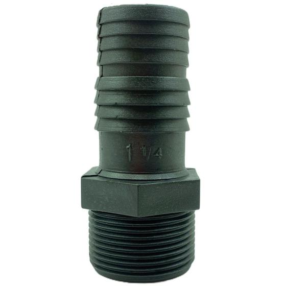 Imagem de Kit com 10 Adaptadores rosca MixLife de 1 1/4'' para tubo flexível 1 1/4'' - Espigão