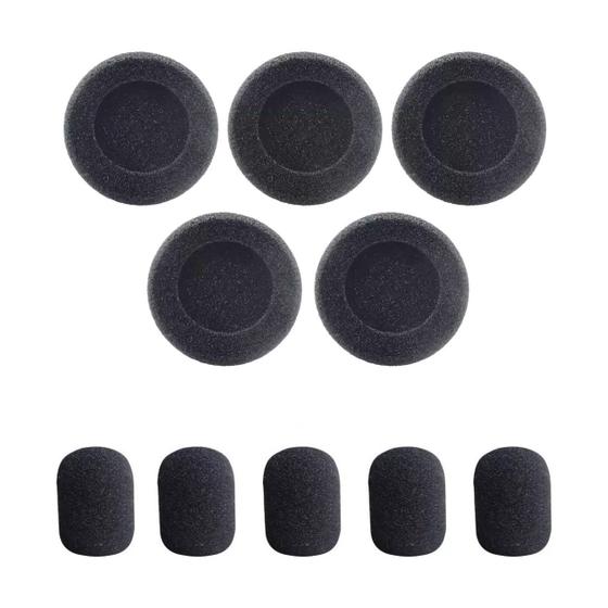 Kit Com 10 Almofadas de Espumas Para Headset Intelbras Hsb50 Chs55 Hsb40 Chs40 é boa?