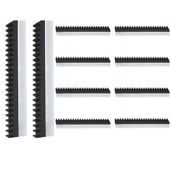 Imagem de Kit com 10 barras de cremalheiras ppa linha pop custom 50cm 