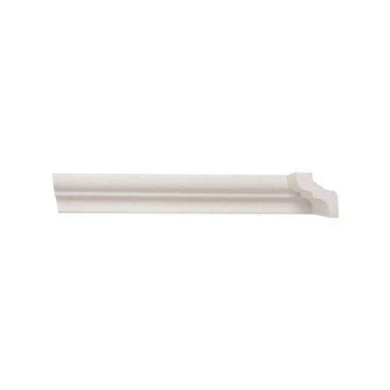 Imagem de Kit com 10 Barras Rodateto de Poliestireno 3,5cm X 30mm Liso 20m