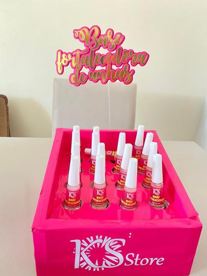 Imagem de Kit com 10 Bases fortalecedora de unhas