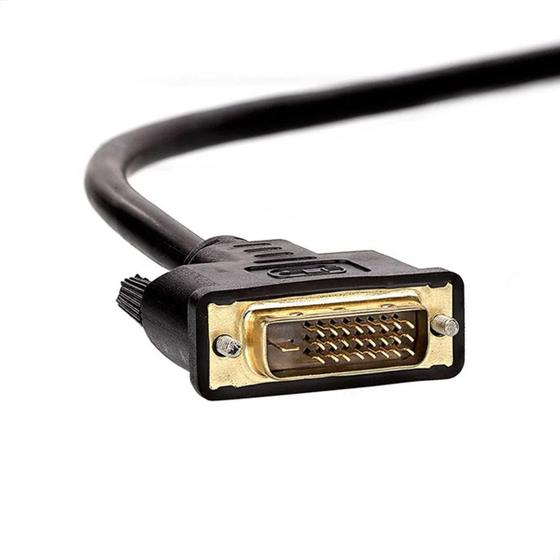 Imagem de Kit Com 10 Cabos Dvi Para Dvi, 1 Metro - Cirilo Cabos