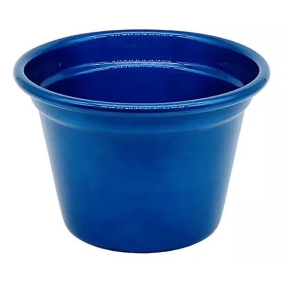 Imagem de Kit Com 10 Cachepot 12x8cm Alumínio Jardim Violeta