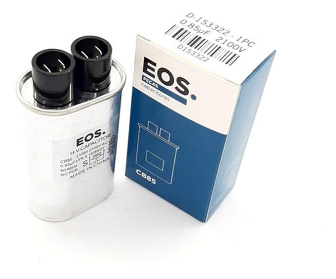 Capetor Kit Com 10 Capacitor alta tenção de Microondas 0.85uf X 2100vac ...