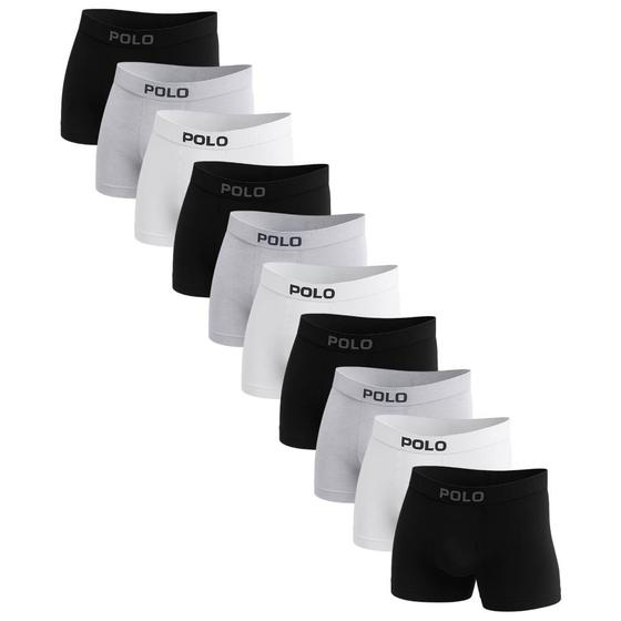Imagem de Kit com 10 Cuecas Box Polo Star Sortida Masculina