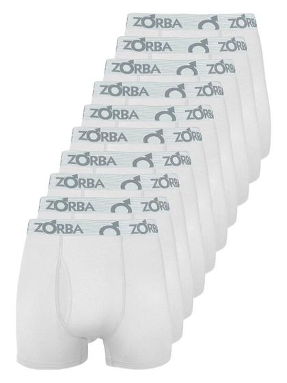 Imagem de Kit com 10 Cuecas Boxer com Abertura Zorba 848