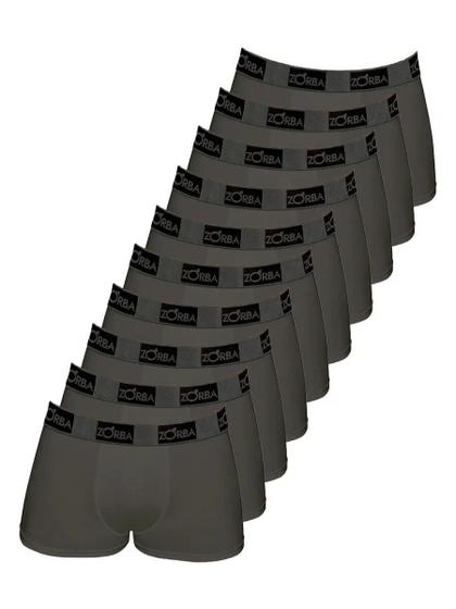 Imagem de Kit com 10 Cuecas Boxer Zorba 717