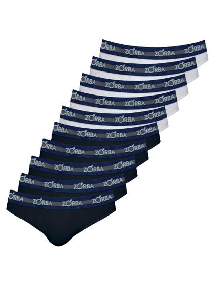 Imagem de Kit com 10 Cuecas Slip Zorba 0764