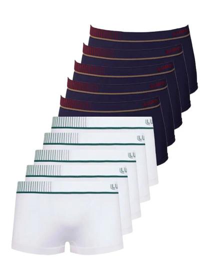 Imagem de Kit com 10 Cuecas Sunga Lupo 676-003 Colorido