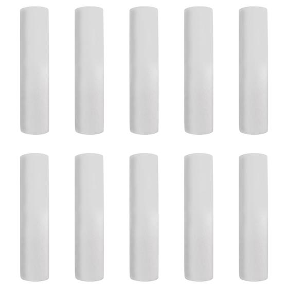 Imagem de Kit Com 10 Elementos Filtrantes Lisos 9 3/4"
