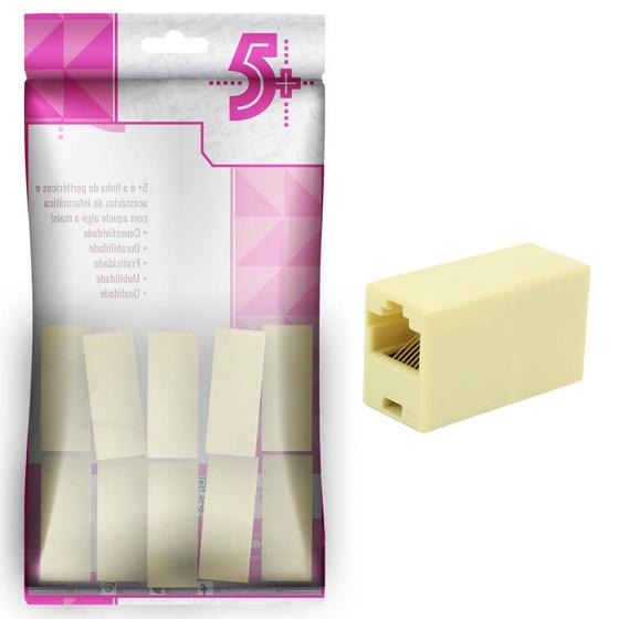 Imagem de Kit Com 10 Emenda Rj45 - Emenda Cabo De Rede - Original