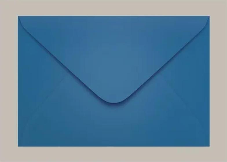 Imagem de kit com 10 Envelopes  Convite colorido 114 x 162 Royal  Grecia 80g Scrity Unidade