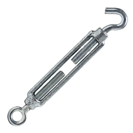 Imagem de Kit com 10 Esticadores com Cabo de Aço Gancho X Olhal 3/8" M10 Siva
