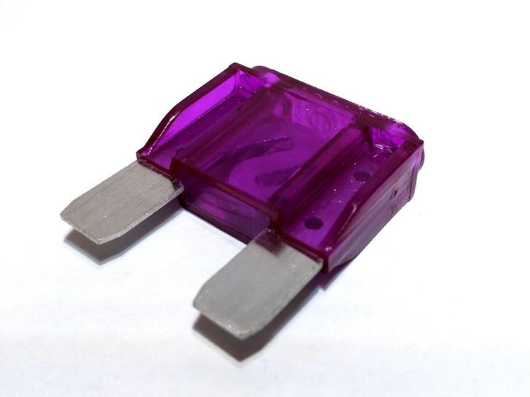 Imagem de Kit Com 10 Fusível Maxi Modelo Grande Roxo 100 Amperes