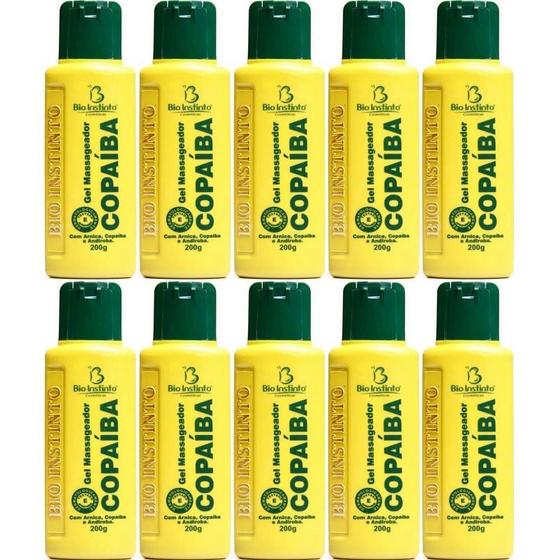 Imagem de Kit Com 10 Gel Copaíba Bio Instinto Com Arnica, Copaiba