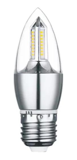 Imagem de kit com 10 Lâmpada Vela Led 4w E27 Bivolt / 6500k BF