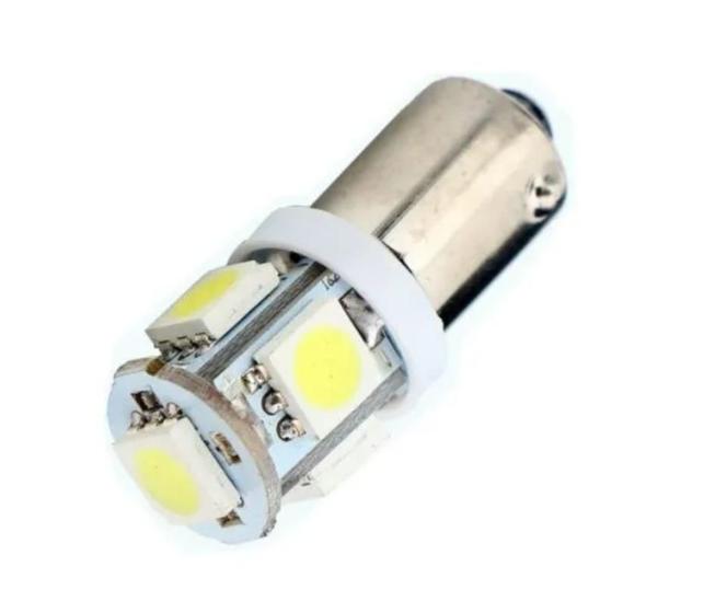 Imagem de Kit Com 10 Lâmpadas Base 69 Ba9S 5Led Smd 5050