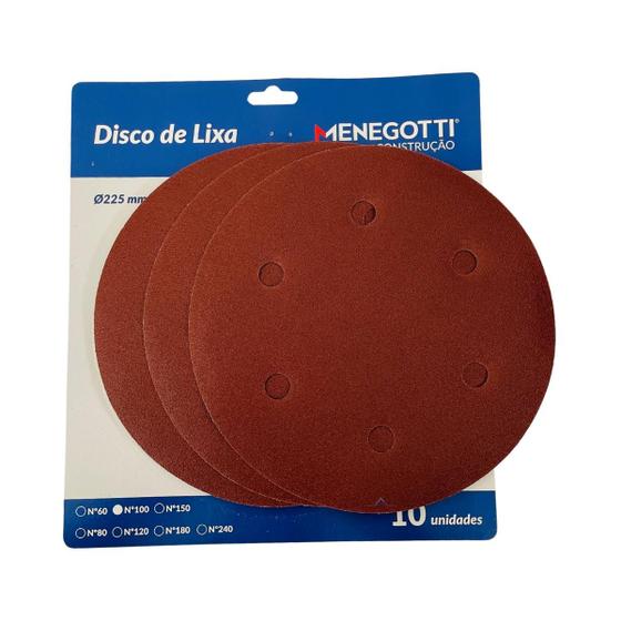 Imagem de kit com 10 Lixas para Lixadeira de Parede e Teto 29113784