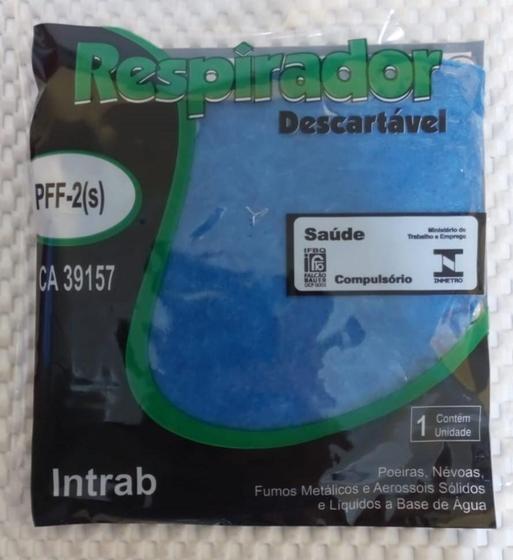 Imagem de kit com 10 Máscaras Respiratórias - PFF-2 - Tipo N95 - S/ Válvula - CA 39157