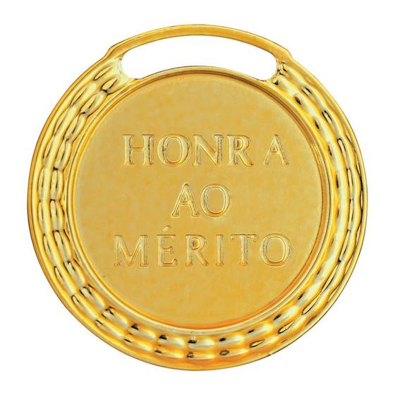 Imagem de Kit Com 10 Medalhas Vitória Honra ao Mérito 35001 35MM Com Fita