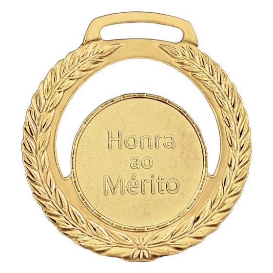 Imagem de Kit Com 10 Medalhas Vitória Honra ao Mérito 41000 44,5MM Com Fita