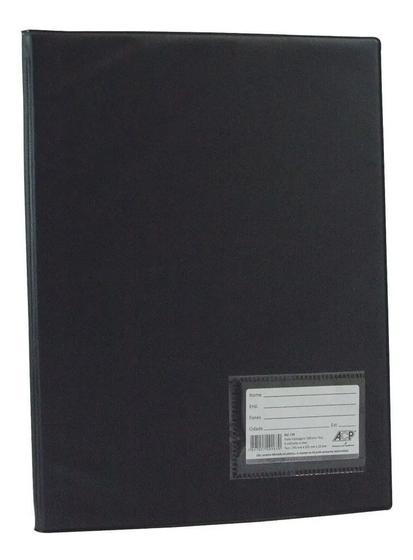 Imagem de Kit Com 10 Pasta Catalogo Com 10 Envelopes Plásticos Acp
