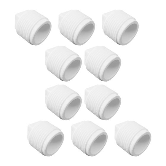 Imagem de Kit Com 10 Plug Roscável 1/2 - Akato