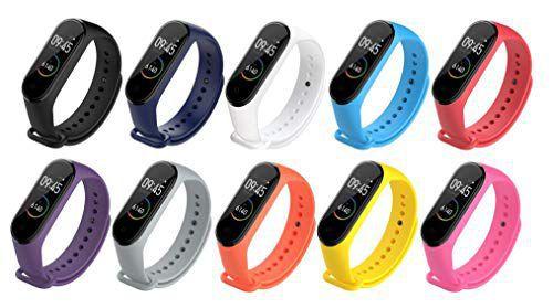 Kit com 10 pulseiras diferentes para Ml band 3 e 4 Menor preço em Kit com 10 pulseiras diferentes para Ml band 3 e 4