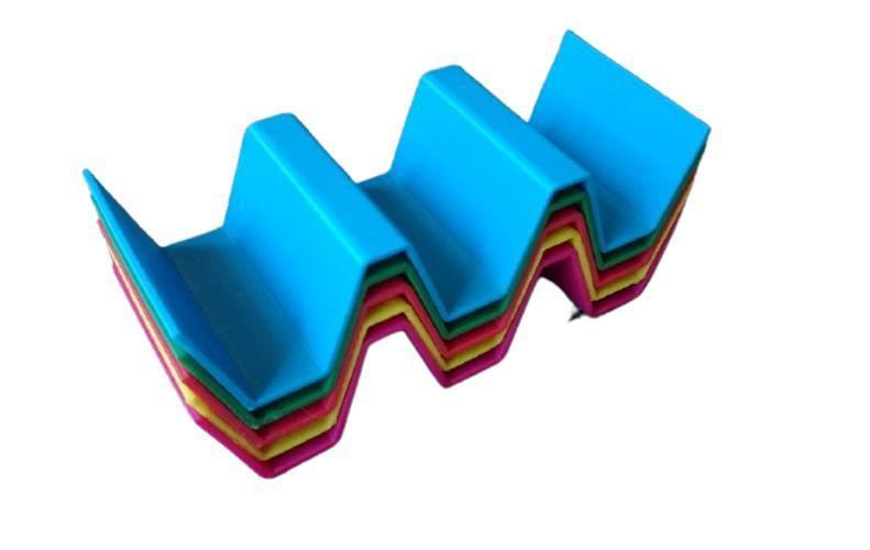 Imagem de Kit Com 10 Suportes Porta Tacos Mexicanos Triplo