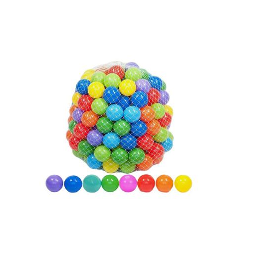 Imagem de Kit Com 100 Bolinhas De Piscina 71mm Coloridas Resistente